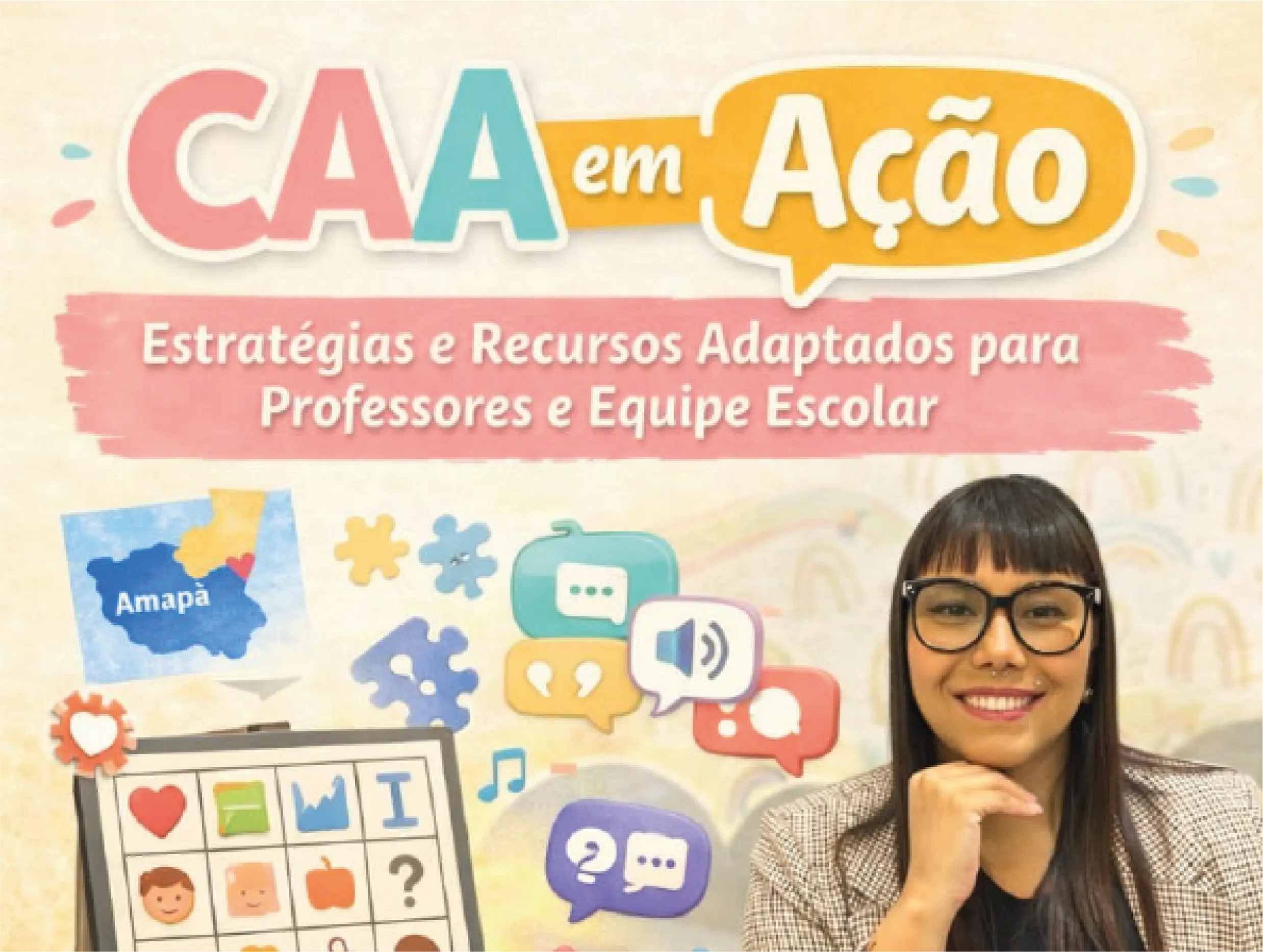 Capa do material CAA em Ação